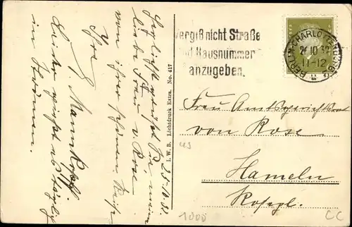 Ak Berlin Schöneberg, Stadtpark, Speerwerfer