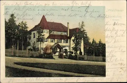 Ak Augustusburg im Erzgebirge, Waldhaus