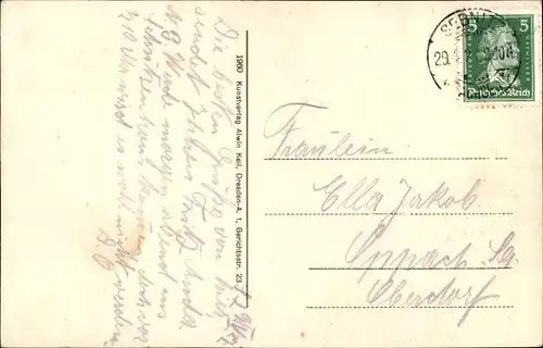 Ak Sebnitz Sachsen, Panorama