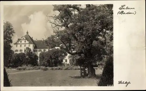 Ak Salem im Bodenseekreis Baden, Schloss