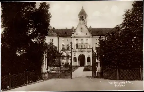 Ak Waldenburg in Sachsen, Schloss