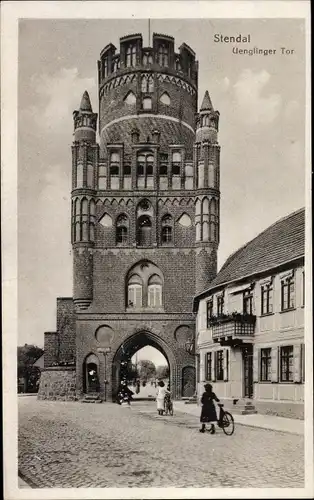 Ak Stendal in Sachsen Anhalt, Uenglinger Tor