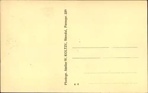 Ak Stendal in der Altmark, Roland