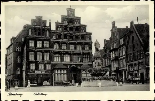 Ak Lüneburg in Niedersachsen, Schütting, Denkmal