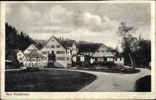 Ak Bad Niedernau Rottenburg am Neckar, Gebäude, Pavillon