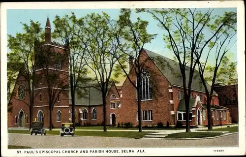 Ak Selma Alabama USA, St. Pauls Episcopal Church, Parish House