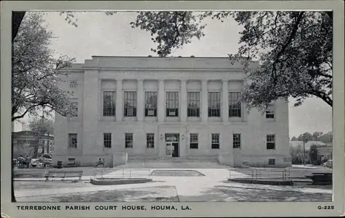 Ak Houma Louisiana USA, Terrebonne Parish Court House