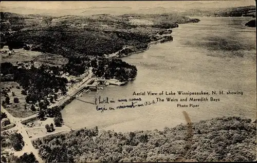 Ak Lake Winnipesaukee New Hampshire USA, The Weirs, Meredith Bays