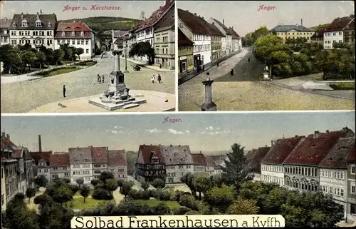 Ak Bad Frankenhausen am Kyffhäuser Thüringen, Anger, Kurstraße