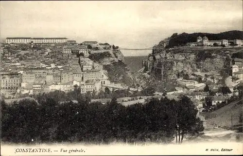 Ak Constantine, Algerien, Gesamtansicht