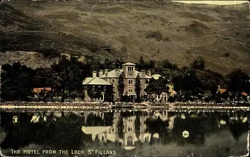 Ak Perthshire Schottland, Loch Earn, St. Fillans, Hotel