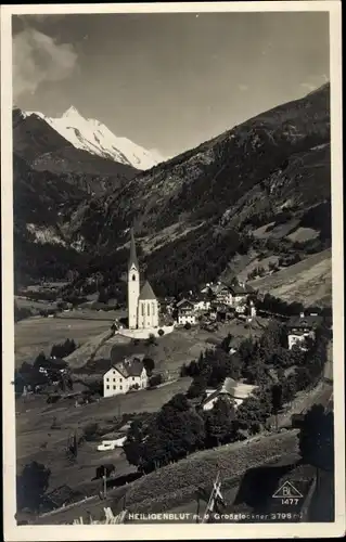 Ak Heiligenblut am Großglockner in Kärnten, Panorama