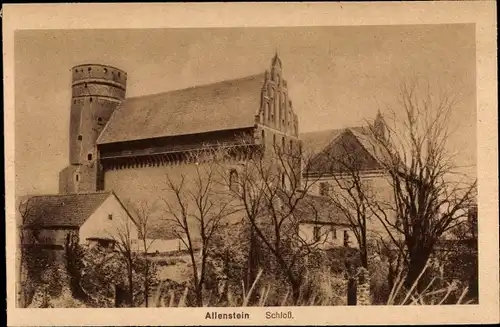 Ak Olsztyn Allenstein Ostpreußen, Schloss