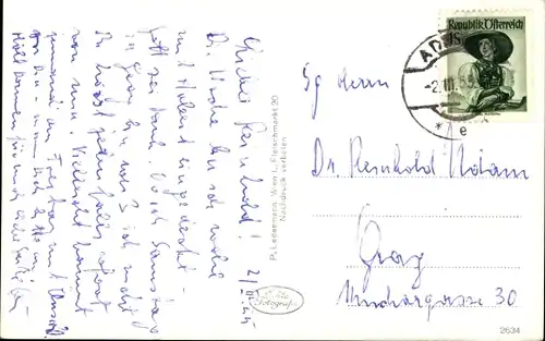 Ak Admont Steiermark, Teilansicht, Kirche, Winter, Scheiblingstein