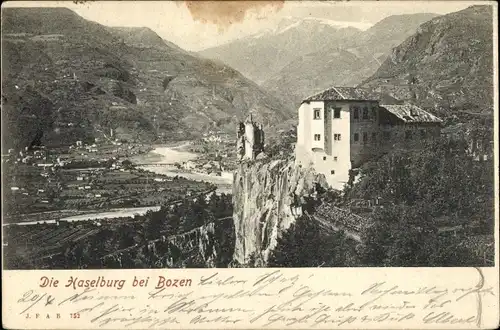 Ak Bozen Bolzano Südtirol, Haselburg