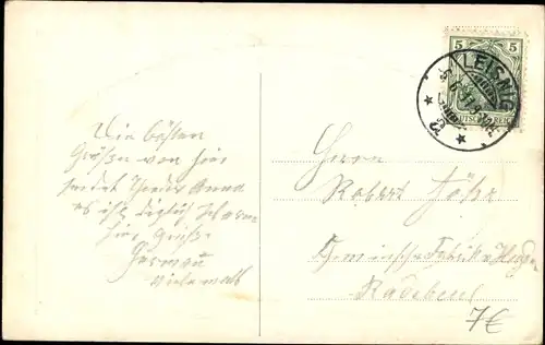 Präge Passepartout Ak Leisnig, Schlossberg, Burg