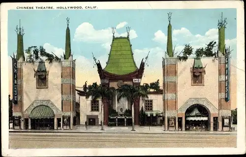 Ak Hollywood Los Angeles Kalifornien USA, Chinesisches Theater