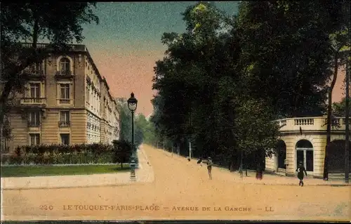 Ak Le Touquet Paris Plage Pas de Calais, Avenue de la Ganche