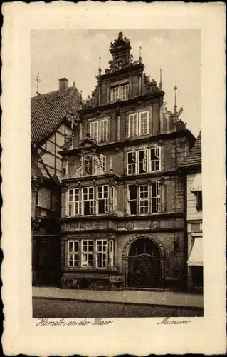 Ak Hameln an der Weser Niedersachsen, Museum