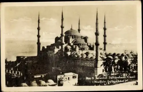 Ak Konstantinopel Istanbul Türkei, Sultan-Ahmed-Moschee