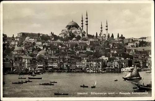 Ak Konstantinopel Istanbul Türkei, Sulemane-Moschee