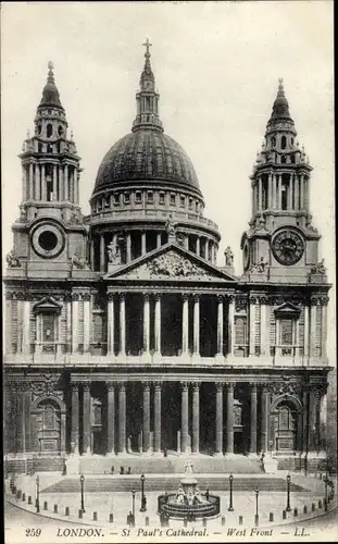 AK London City England, St. Paul's Cathedral