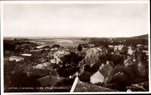 Ak Hythe Kent England, General View from Church