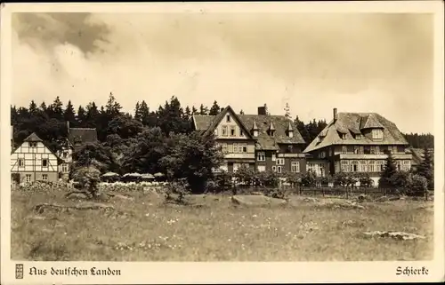 Ak Schierke Wernigerode im Harz, Hotel König