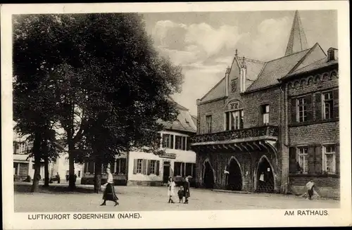 Ak Bad Sobernheim an der Nahe, Rathaus