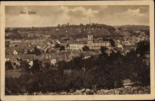 Ak Bad Sulza in Thüringen, Ortsansicht