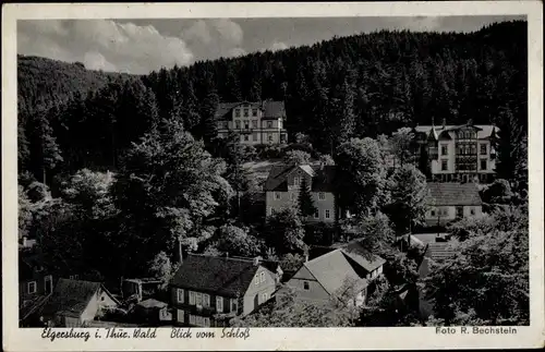 Ak Elgersburg in Thüringen, Blick vom Schloss