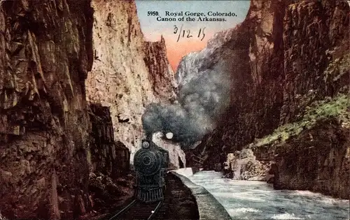 Ak Colorado, Royal Gorge, Canon of the Arkansas, Lokomotive