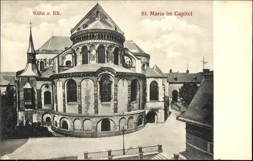 Ak Köln am Rhein, St. Maria im Capitol