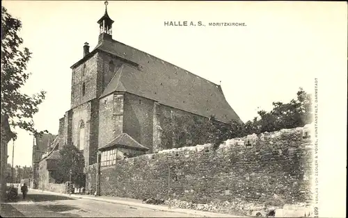 Ak Halle an der Saale, Moritzkirche