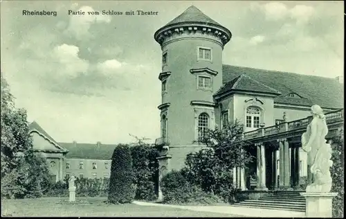 Ak Rheinsberg in der Mark, Schloss, Theater