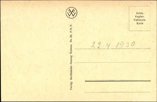Ak Weimar in Thüringen, Kirms-Krackow-Haus, Hof