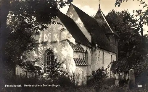 Ak Meinerdingen Walsrode Lüneburger Heide, Heidekirchlein