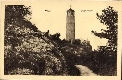Ak Jena in Thüringen, Fuchsturm
