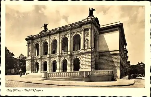 Ak Augsburg in Schwaben, Stadttheater