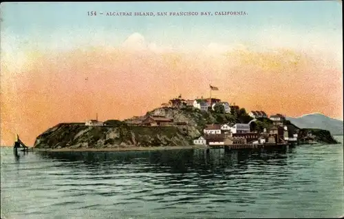 Ak San Francisco Kalifornien USA, Alcatraz Island