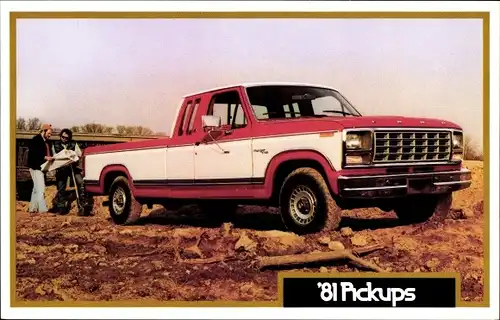 Ak Auto, Ford 4x4 Pickups, 1981