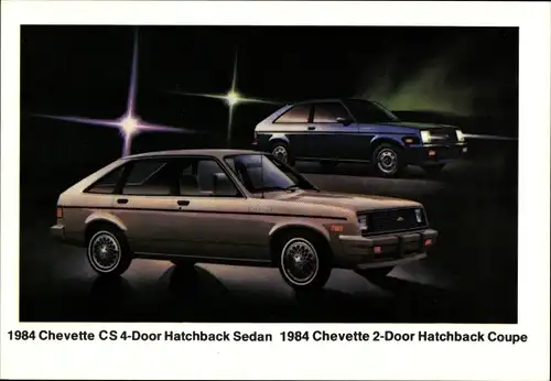 Ak Auto, Chevrolet, 1984 Chevette Hatchbach Sedan, Coupe