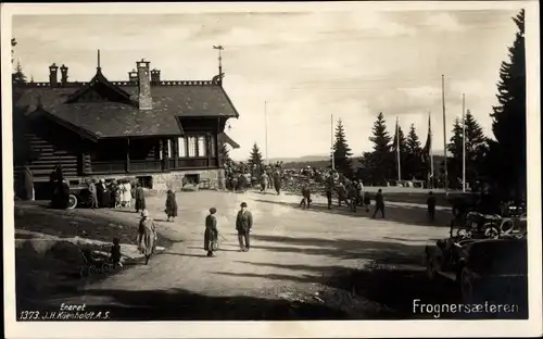 Ak Frognerseteren Frognersaeteren Oslo Norwegen, Berghotel