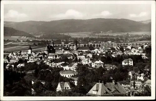 Ak Hranice na Moravě Mährisch Weißkirchen Region Olmütz, Panorama