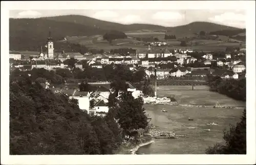 Ak Písek Pisek Südböhmen, Panorama