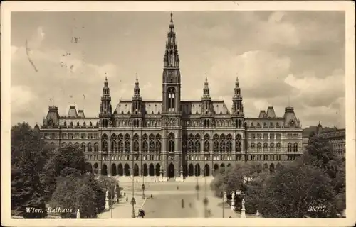 Ak Wien 1 Innere Stadt, Rathaus