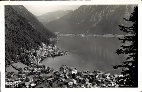 Ak Hallstatt im Salzkammergut Oberösterreich, Gesamtansicht