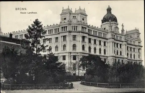 Ak Brno Brünn Südmähren, Neues Landhaus