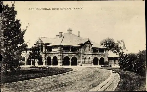 Ak Yanco Australia, Landwirtschaftliche High School