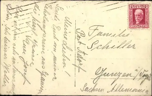 Ak Barcelona Katalonien Spanien, Hafen von Miramar